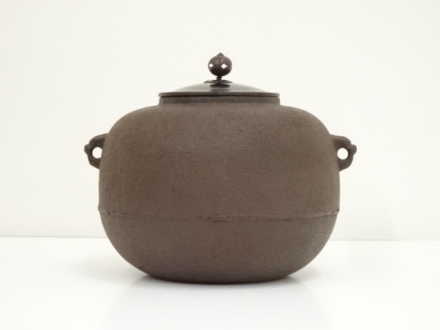 道具 ] - 道具 釜師 角谷莎村造 丸釜（共箱） | ネットショップ圭